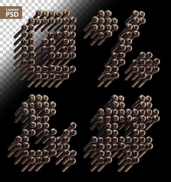 machine screw size chart pdf